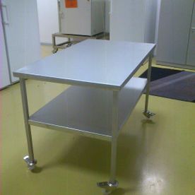 Edelstahl Labortisch