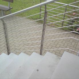 Edelstahl Treppengeländer